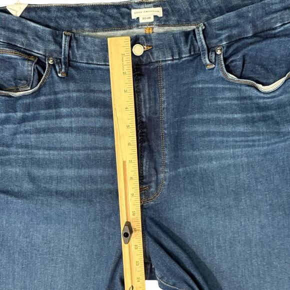 Good American Calic Denim Blue822 Always Fits Good Classic Jeans 20-26 NEW Tags - Picture 2 of 10